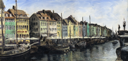 nyhavn at copenhagen