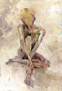 seated nude #3