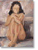 seated nude