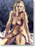 seated nude #7