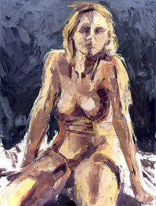 seated nude #7