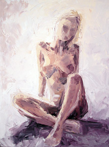 seated nude #11