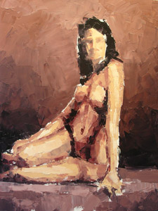 seated nude #11