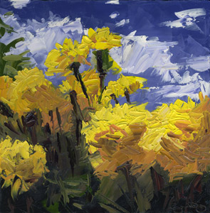 yellow carnations #2