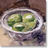 bowl of limes
