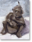 monkey candle
