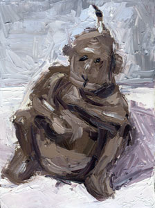 monkey candle