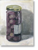 jar of olives