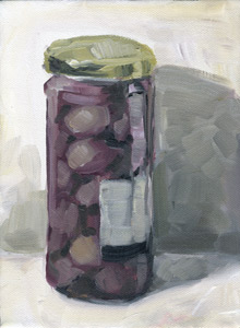 jar of olives