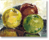 three apples